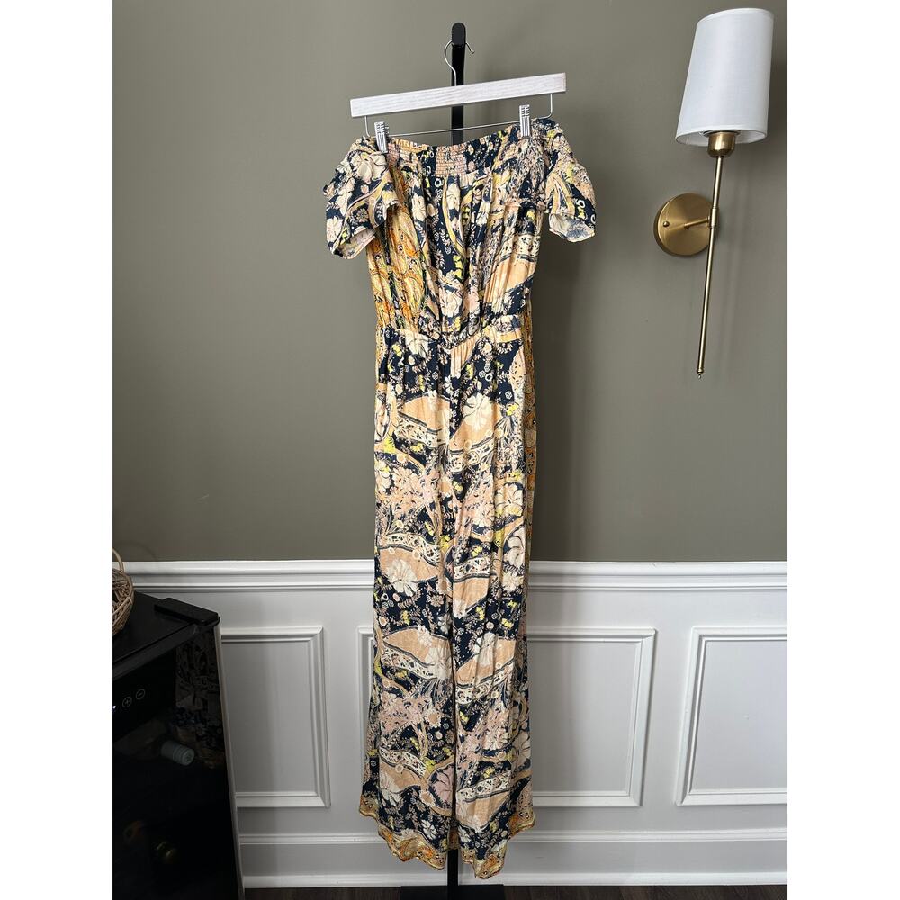 Free People Carmen Jumpsuit Paisley Small - Picture 4 of 8